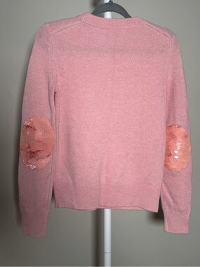 Tory Burch Sweater with Sequin Elbow Patches
100% cashmere